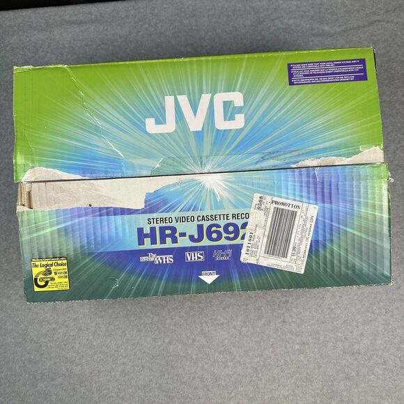 JVC Stereo Video Cassette Recorder VCR Black HR-J692U Hi-Fi SQPB Remote - Picture 2 of 14